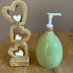 Distributeur de savon vert