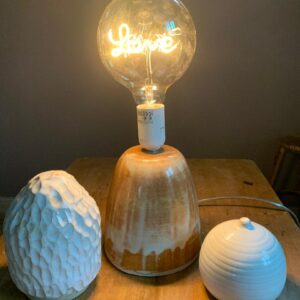 Lampe beige