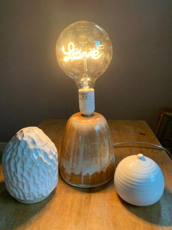 Lampe beige