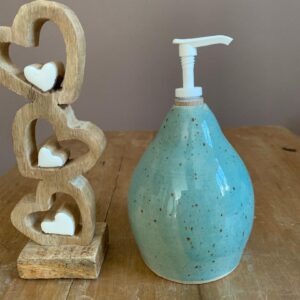 Distributeur de savon turquoise