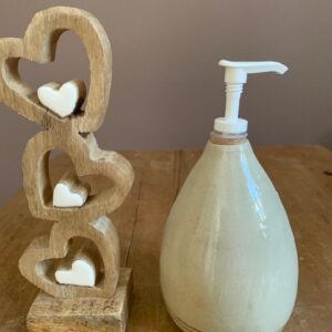 Distributeur de savon bicolore