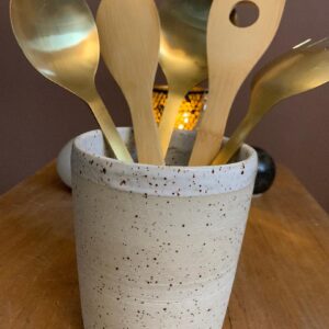 Vase moucheté